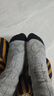 雅鹿充電加熱襪子新款戶(hù)外滑雪電熱襪冬季防寒電發(fā)熱腳底腳背暖腳神器 灰色（插電款）無(wú)電池送1.5米線(xiàn) 均碼 可水洗 曬單實(shí)拍圖