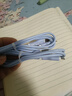 昊微120W快充安卓數據線(xiàn)6A閃充MicroUSB老式加粗長(cháng)帶燈手機充電線(xiàn)器套裝車(chē)載適用華為OPPO榮耀小米vivo 夢(mèng)幻藍【micro階梯口】6A快充加粗線(xiàn)|兩條裝 1米 曬單實(shí)拍圖