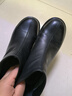 卓詩(shī)尼短靴女2025年秋冬季新款英倫風(fēng)切爾西靴單靴子加絨瘦瘦馬丁靴女 黑色-單里 37 曬單實(shí)拍圖