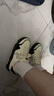 斐樂(lè )（FILA）FUSION斐樂(lè )潮牌BANK DX女鞋場(chǎng)下滑板鞋新款時(shí)尚厚底鞋 古白色/黑-AB 38 曬單實(shí)拍圖