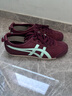 Onitsuka Tiger鬼塚虎新款經(jīng)典休閑鞋女 男女款運動休閑鞋MEXICO 66? 1183C102 深紅色/藍色 39 曬單實拍圖