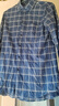 杉杉（FIRS）純棉磨毛襯衫中年爸爸裝商務(wù)休閑全棉格子襯衣男 藍綠格 40  曬單實(shí)拍圖