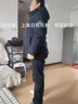 鴨鴨（YAYA）爸爸冬裝羽絨服男士2024中老年男裝加厚保暖可拆卸帽加厚外套JH 藏青色 L /175/92A 曬單實(shí)拍圖