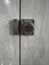 云珀抽屜鎖免打孔密碼鎖小型柜門(mén)門(mén)栓防盜文件檔案儲物柜插銷(xiāo)門(mén)栓D 【雅黑色】超厚款密碼插銷(xiāo)】 送螺絲+膠 曬單實(shí)拍圖