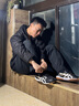 asics亞瑟士乒乓球鞋男士透氣乒乓球?qū)Ｓ眯畋荣愑?xùn)練防滑乒乓球鞋子 2025新款-1073A056-001-黑/白色 41.5 260 曬單實(shí)拍圖