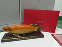 朱炳仁 銅金龍魚 客廳書房辦公桌中式藝術(shù)品創(chuàng)意家居裝飾品銅雕禮品擺件 金龍魚大號 曬單實(shí)拍圖