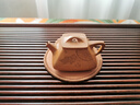 藏壺天下【七夕禮物】宜興紫砂壺純手工小品功夫茶具方器原礦老段泥家用泡 四方石瓢 曬單實(shí)拍圖