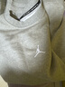 耐克喬丹男子速干圓領(lǐng)衛衣春季休閑運動(dòng)衫JORDAN DRI-FIT FV8625 050麻灰/白 3XL 曬單實(shí)拍圖
