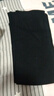 羅蒙（ROMON）休閑褲男夏季韓版褲子男士直筒寬松商務(wù)百搭男褲 黑色 34 曬單實拍圖