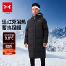 安德瑪（Under Armour）【UAKIDS熱力羽絨】男大童長(zhǎng)款防風(fēng)雙拉拉鏈保暖羽絨服244106308 曬單實(shí)拍圖