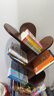 源氏木語(yǔ)實(shí)木書(shū)架落地靠墻樹(shù)形收納架墻角置物架家用多層創(chuàng  )意書(shū)柜 (橡木胡桃色)1.39米十層書(shū)架 曬單實(shí)拍圖