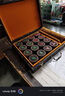 索仁中國象棋帶棋盤兒童大號實木紅花梨象棋便攜折疊盤送禮禮盒 50#黑檀配手提箱 曬單實拍圖
