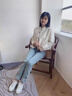 俞兆林新中式國風短外套女2025春秋新款小個子感洋氣小香風西裝上衣 白色 M 【建議85-115斤】 曬單實拍圖