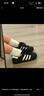 adidas originals經(jīng)典黑色金標貝殼頭低幫板鞋休閑鞋兒童款 七夕禮物 碳黑 36 曬單實拍圖