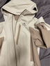 波司登反季沖鋒衣鵝絨羽絨服男女同款短款90絨三合一防雨透氣外套 曬單實(shí)拍圖