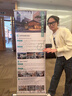 印咖 塑鋼易拉寶展架制作80x200招聘海報架子廣告支架60X160伸縮便攜 塑鋼易拉寶 60x160cm+pvc海報 曬單實(shí)拍圖