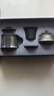 心去處紫砂泡茶杯茶水分離杯禮盒裝送男士父親老師生日禮物公司商務禮品 紫砂藍如意茶杯+茶葉罐-禮盒裝 實用送老師長輩同事退休離職禮物 曬單實拍圖