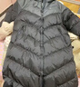 耐克（NIKE）女 AS W NSW SF DOWNFL NK WPFR PR 長(zhǎng)款羽絨服 HF7894-010/黑色L 曬單實(shí)拍圖