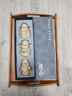 兮元記汝窯祿壽財(cái)茶寵壽禮擺件送長(zhǎng)輩老人大壽新年生日禮物喬遷伴手禮品 柚黃汝窯祿壽財(cái)茶寵擺件-禮盒裝 曬單實(shí)拍圖
