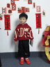 G.DUCKKIDS小黃鴨童裝男童套裝春秋季2024新款兒童衣服男孩小熊衛(wèi)衣運(yùn)動(dòng)兩件 酒紅色 90 建議1~2歲【 80-90cm】 曬單實(shí)拍圖