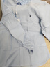 U.S. POLO ASSN.襯衫男春秋長袖白色休閑工裝外套高端免燙抗皺寬松藍(lán)色男士襯衣 曬單實(shí)拍圖