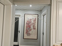 簾運來(lái)全天然水晶珠簾臥室門(mén)簾隔斷玄關(guān)過(guò)道裝飾客廳廁所書(shū)房免打孔掛簾 35條拱形(適合1.2米左右寬度) 曬單實(shí)拍圖