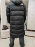 The North Face北面羽絨服男戶外700蓬鵝絨中長款保暖外套832J 黑色/4H0 XL 曬單實(shí)拍圖