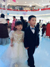 G.duck兒童西裝套裝男童花童禮服鋼琴演出服中大童帥氣小孩西服外套秋冬 黑灰色【西裝+馬甲+長(cháng)褲+襯衫】  130 cm 曬單實(shí)拍圖