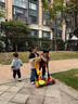 迪士尼女童風(fēng)衣春秋新款兒童洋氣時(shí)尚拼色沖鋒衣女寶寶女孩秋季連帽外套 粉紅色 120 曬單實(shí)拍圖