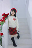 小豬彼特女童毛呢裙子2025新款秋冬圣誕兒童紅色半身裙女孩A字裙冬季短裙 4536紅色半身裙【毛呢】 140 cm 曬單實拍圖