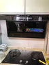 新飛新款頂側雙吸廚房家用大吸力抽油煙機壁掛式直流變頻一級能效揮手控制自動清洗燃氣灶套裝 90寬直流變頻油煙機+鴛鴦燃氣灶（液化氣） 曬單實拍圖