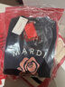 MARDI玫瑰刺繡毛衣女2024秋冬季新款休閑簡約綿羊毛圓領(lǐng)針織上衣 TF931 黑銀紫 均碼 曬單實拍圖