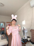 塞德勒（SAIDELE）晚禮服女高端粉色小個(gè)子法式小眾訂婚連衣裙伴娘服平時(shí)可穿畢業(yè) 豆沙粉 XXL (建議126-135斤) 曬單實(shí)拍圖