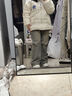 紫蒙羽絨棉服女2024新款短款學(xué)生小個子女生棉衣外套冬季羽棉襖絨服女 韓版加厚米白色 均碼 （可備注碼數(shù)） 曬單實拍圖