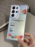 米弗希 馬里奧適用三星Galaxys25ultra手機(jī)殼新款像素風(fēng)s24高級(jí)s23ultra全包s22防摔彩銀創(chuàng)意保護(hù)套男女 【相機(jī)合影小怪獸】灰黑色-彩銀IMD 三星Galaxy S24 Ultra 曬單實(shí)拍圖