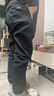 海瀾之家【品牌專供】衛(wèi)褲男款亦心即為系列松緊腰褲子男秋季 黑色鑲拼36 170/80A M推薦121~134斤 曬單實(shí)拍圖