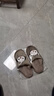 G.duck秋冬季兒童棉拖鞋防滑家居地板厚底可愛(ài)卡通男童女童寶寶小孩拖鞋 B款萌犬咖啡色 29 內長(cháng)18cm約4-5歲 曬單實(shí)拍圖