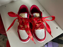 莆田AJ1婚鞋秀禾鞋dunk鞋本命年情侶款新娘結婚鞋紅色男女板鞋 佳人才子 39 曬單實(shí)拍圖