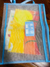 a3大容量美術(shù)袋8k文件袋小學(xué)生手提袋書(shū)袋畫(huà)畫(huà)包美術(shù)生專(zhuān)用工具袋美術(shù)包兒童補習袋繪畫(huà)收納袋拎書(shū)袋 A3網(wǎng)紗簡(jiǎn)約款/天藍 曬單實(shí)拍圖