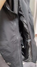 羅蒙（ROMON）外套男春季休閑夾克男士潮流寬松百搭上衣服男裝 深灰色 3XL  曬單實(shí)拍圖