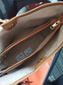稻草人女包2025新款包包女托特包大容量單肩斜挎包時(shí)尚高級感慵懶腋下包 大款-啡色 曬單實(shí)拍圖