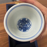 劉建鋒窯瓷貝貝景德鎮(zhèn)永樂青花纏枝蓮壓手杯高端柴燒主人杯男士喝茶杯套裝 劉建鋒窯青花纏枝蓮蓋碗+壺承 曬單實(shí)拍圖