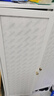 竹藝佳入戶鞋柜簡易家用門口室內(nèi)外多層鞋架防塵2025新款爆款出租屋用竹 長虹門-兩門八層白色 曬單實拍圖