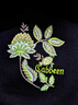 卡賓（CABBEEN）【萬針刺繡】潮牌衛(wèi)衣男2024秋季新款國潮休閑長袖圓領(lǐng)上衣 煤黑色01 M /170/48 曬單實(shí)拍圖