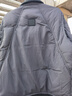 英克斯（inxx）APYD 工裝感羊羔毛拼接羽絨服男寬松時(shí)尚大口袋翻領(lǐng)外套 灰色 M 曬單實(shí)拍圖
