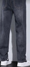 JEEP SPIRIT吉普牛仔褲男春夏季直筒男士牛仔褲彈力商務(wù)褲子 深灰- 33 曬單實(shí)拍圖