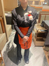 坤隨 仿羊絨保暖袖套女秋冬季加長(zhǎng)手臂套男加厚防寒假袖子護(hù)胳膊 保暖袖套【直筒黑色1雙】 曬單實(shí)拍圖
