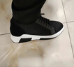 保羅雙飛騎增高鞋高檔男士隱形8CM內增高男鞋時(shí)尚透氣休閑鞋輕便跑步鞋 黑色 41 皮鞋碼 曬單實(shí)拍圖