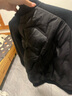左西兒童加厚外套男童2025新款輕薄羽絨服半高領(lǐng)保暖衣潮 黑色 120 曬單實(shí)拍圖