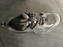意爾康老爹鞋女銀色厚底學(xué)生跑步休閑運動(dòng)鞋 49771W 灰/銀 39 曬單實(shí)拍圖